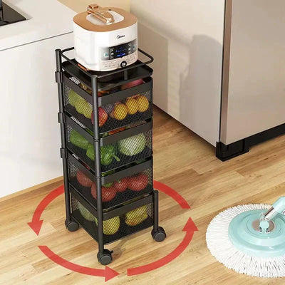 Premium Square Metal Trolley
