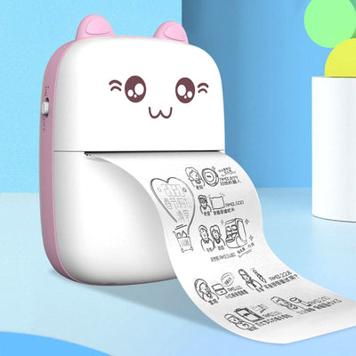 Mini Portable Pocket Size Wireless Bluetooth Thermal Small Printer