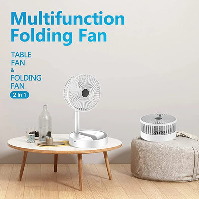 Imported Portable Rechargeable Folding Fan