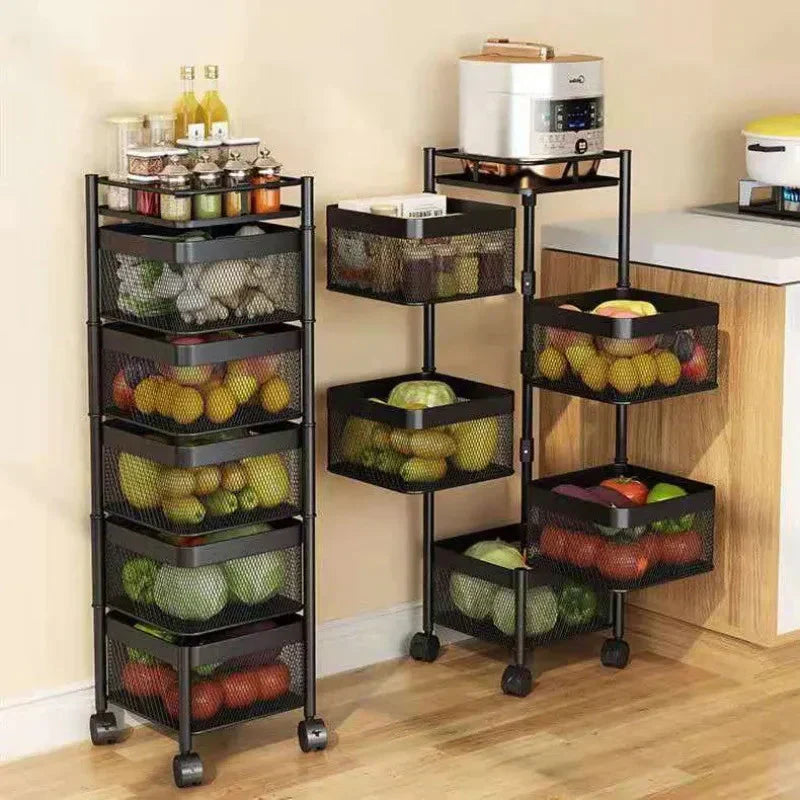 Premium Square Metal Trolley