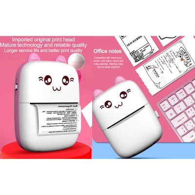 Mini Portable Pocket Size Wireless Bluetooth Thermal Small Printer